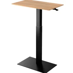 Selka Mahtuva adjustable desk, oak - black
