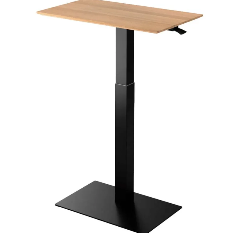 Selka Mahtuva adjustable desk, oak - black