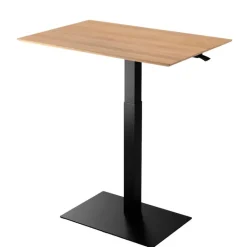 Selka Mahtuva adjustable desk, oak - black