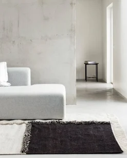 Sera Helsinki E-1027 rug, woven, brown - off white