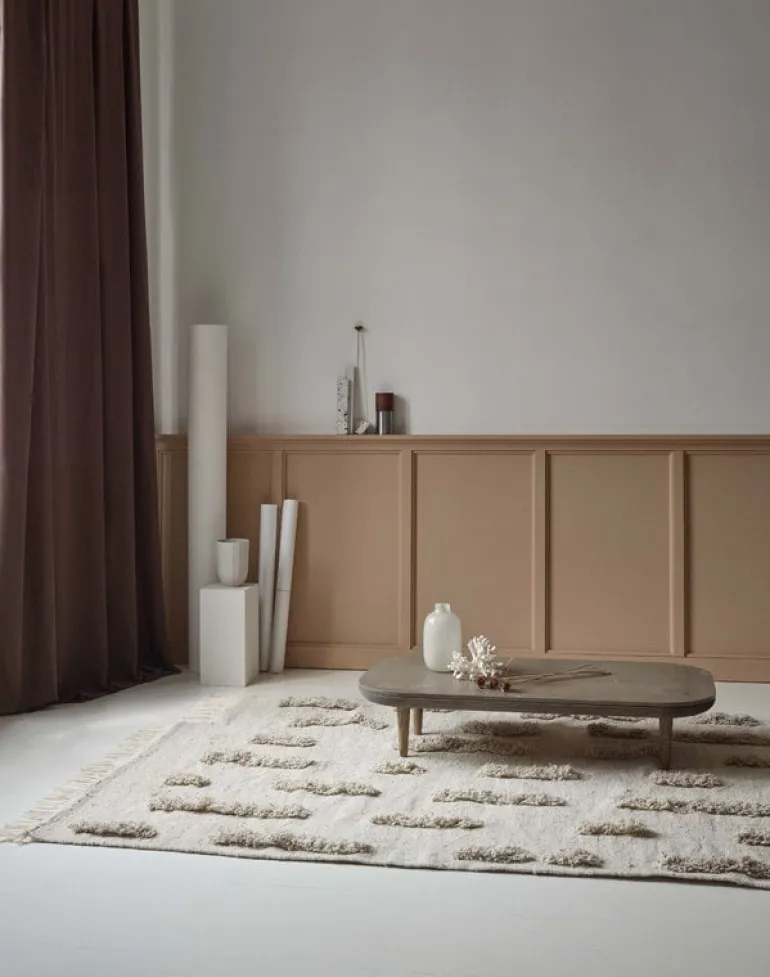 Sera Helsinki Laine rug woven, off white