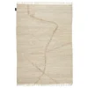 Sera Helsinki Vuoristo rug, woven, natural white
