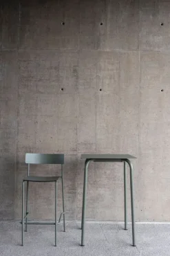 Serax August bar table, 65 x 64 cm, green