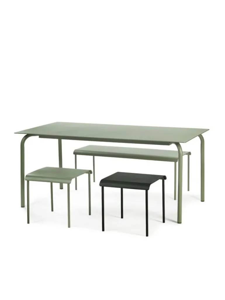 Serax August bench, green