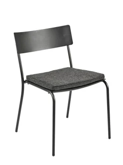 Serax August chair cushion, wide, black