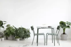 Serax August chair, narrow, green