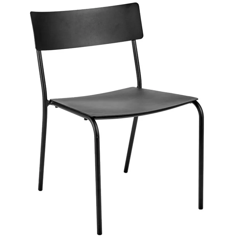 Serax August chair, wide, black