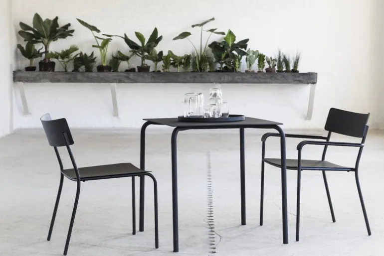 Serax August chair, wide, black