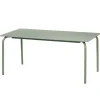 Serax August dining table, 170 x 90 cm, green
