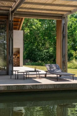 Serax August side table, 50 cm, black