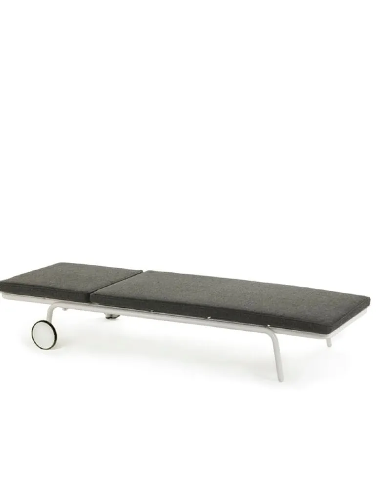 Serax August sun lounger cushion, black