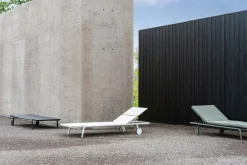 Serax August sun lounger, green