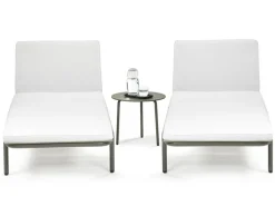 Serax August sun lounger, green