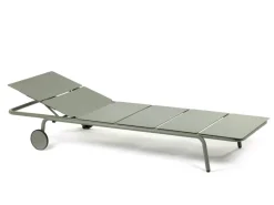 Serax August sun lounger, green