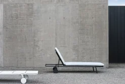 Serax August sun lounger, black