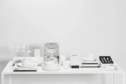 Serax Base plate set, white, 12 pieces