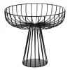 Serax Catu basket with stand, black