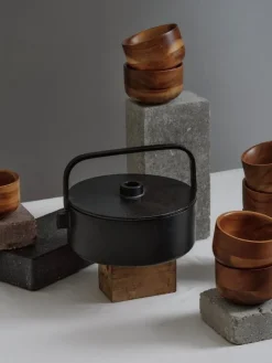 Serax Collage tea pot, cast iron