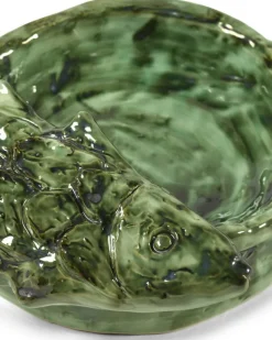 Serax Cosas Lindas serving plate, green