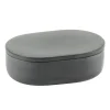 Serax Cose container with lid, oval, S, dark grey
