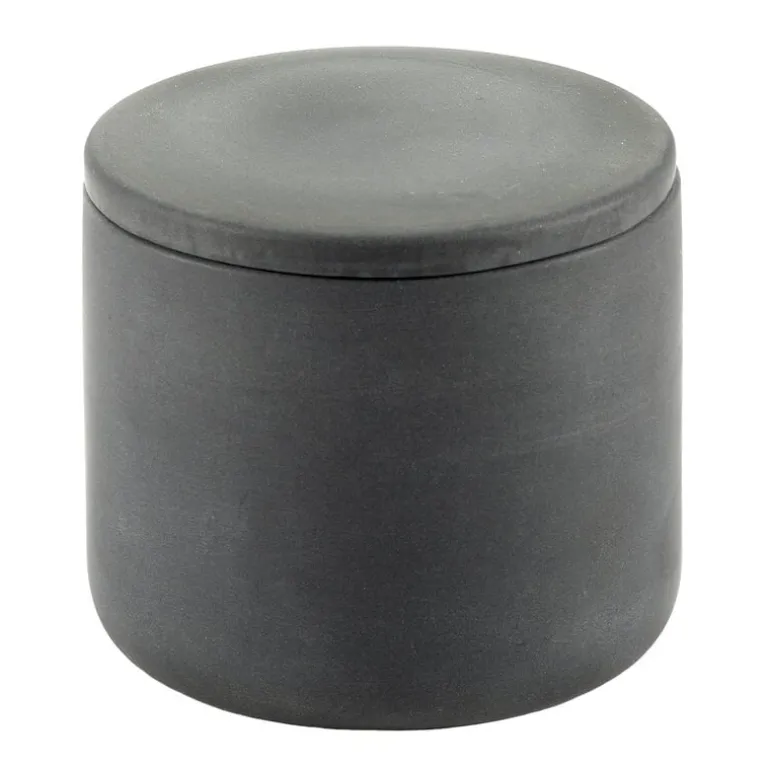 Serax Cose container with lid, round, S, dark grey