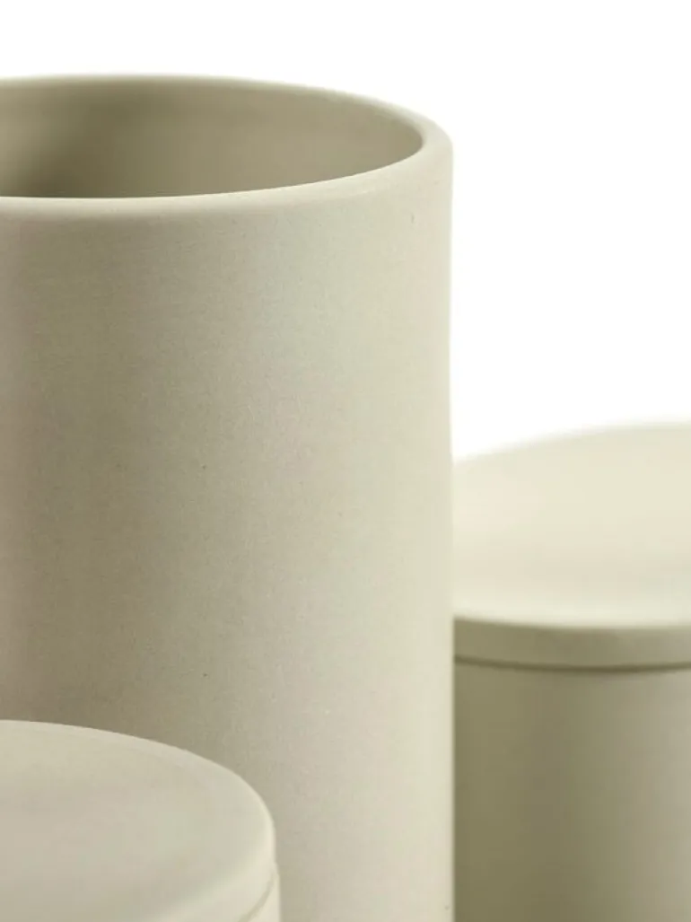 Serax Cose container with lid, round, L, beige