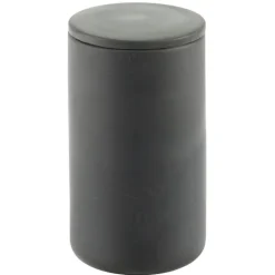 Serax Cose container with lid, round, L, dark grey