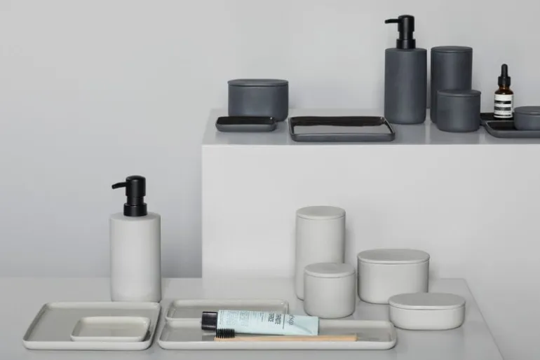 Serax Cose tray M, dark grey