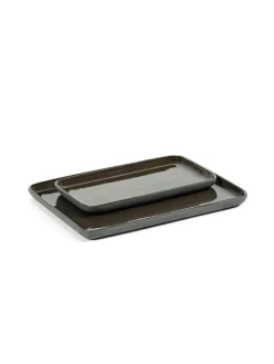 Serax Cose tray M, dark grey