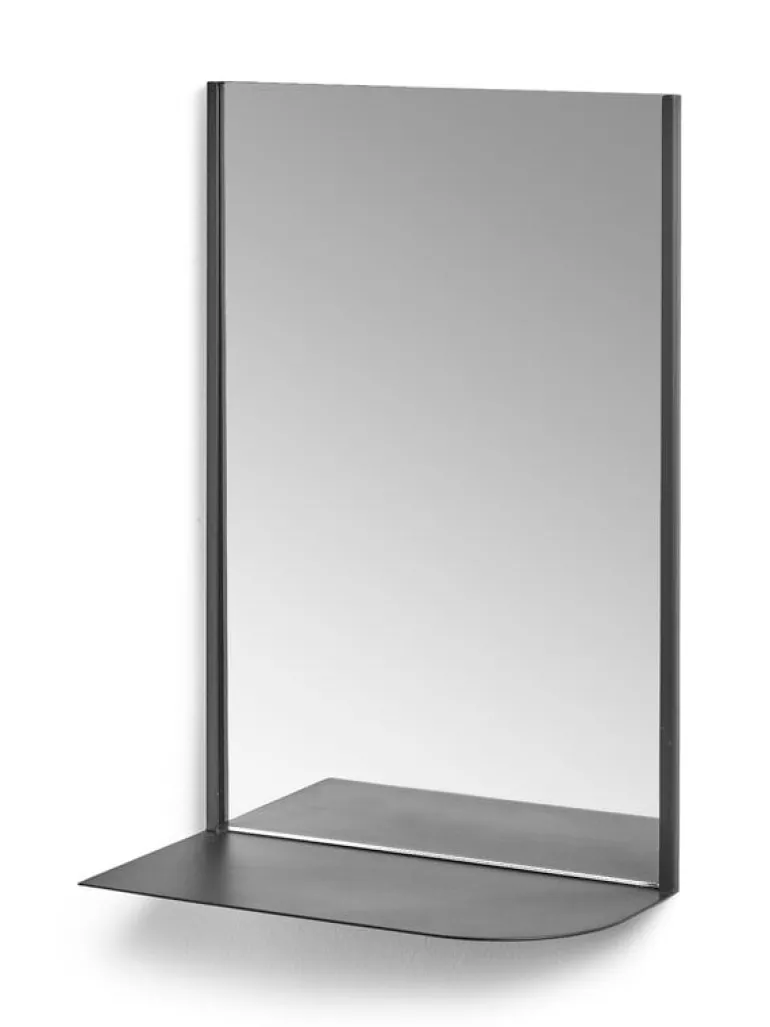 Serax Cover Up mirror L, black