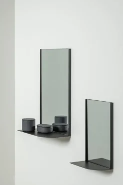 Serax Cover Up mirror S, black