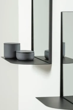 Serax Cover Up mirror S, black