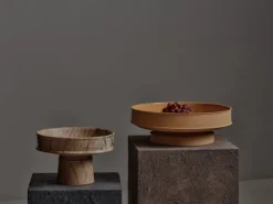 Serax Dune bowl, high, 30,5 cm, brown marble