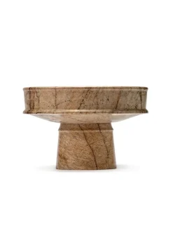 Serax Dune bowl, high, 30,5 cm, brown marble