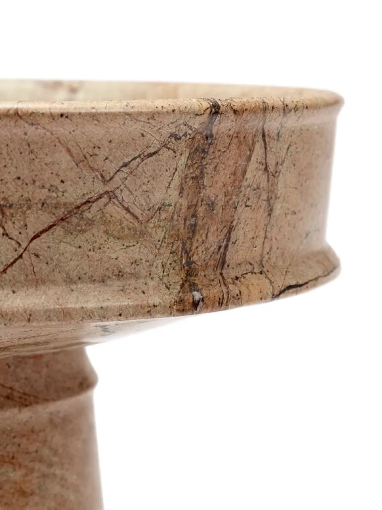 Serax Dune bowl, high, 30,5 cm, brown marble