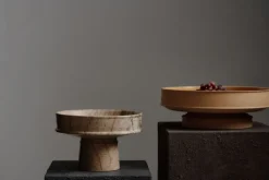 Serax Dune bowl, high, 30,5 cm, brown marble