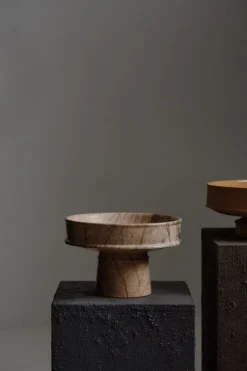 Serax Dune bowl, high, 30,5 cm, brown marble