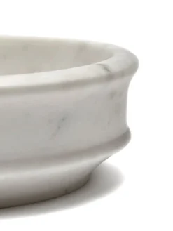 Serax Dune bowl, S, 16 cm, white marble