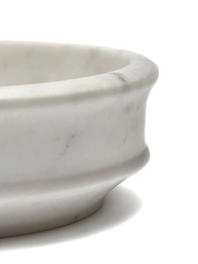 Serax Dune bowl, S, 16 cm, white marble