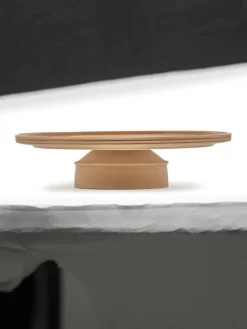 Serax Dune cake stand, 33 cm, clay