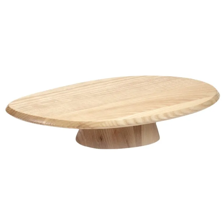 Serax Dune cake stand 04, low, 20 x 34 cm, ash