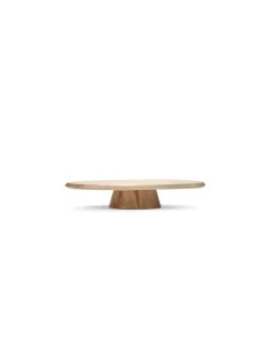 Serax Dune cake stand 04, low, 20 x 34 cm, ash