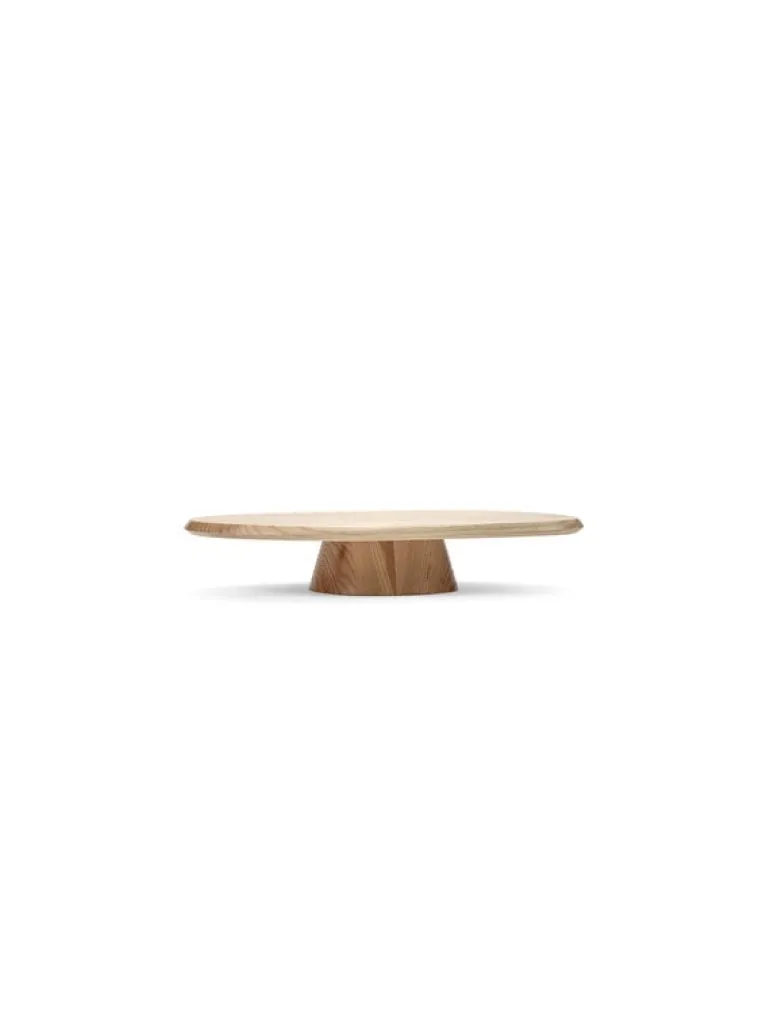 Serax Dune cake stand 04, low, 20 x 34 cm, ash
