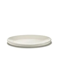 Serax Dune serving dish, oval, S, 34 x 46 cm, alabaster