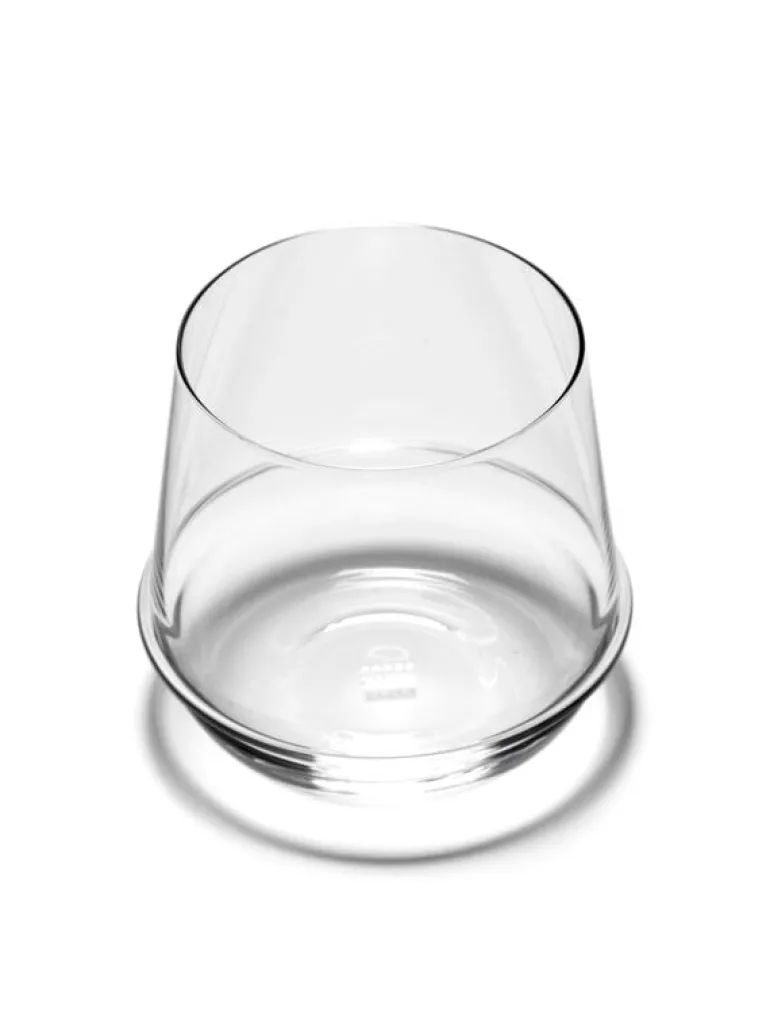 Serax Dune whisky glass, clear