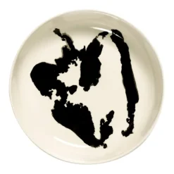Serax Feast deep plate, 2 pcs, white - black