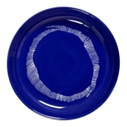 Serax Feast deep plate, 2 pcs, blue - white