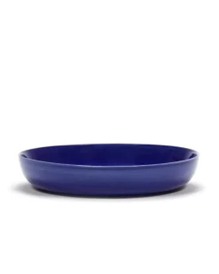Serax Feast deep plate, 2 pcs, blue - white