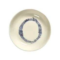 Serax Feast dish, 11,5 cm, 4 pcs, white - blue