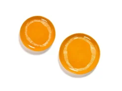 Serax Feast plate, S, 2 pcs, yellow - white